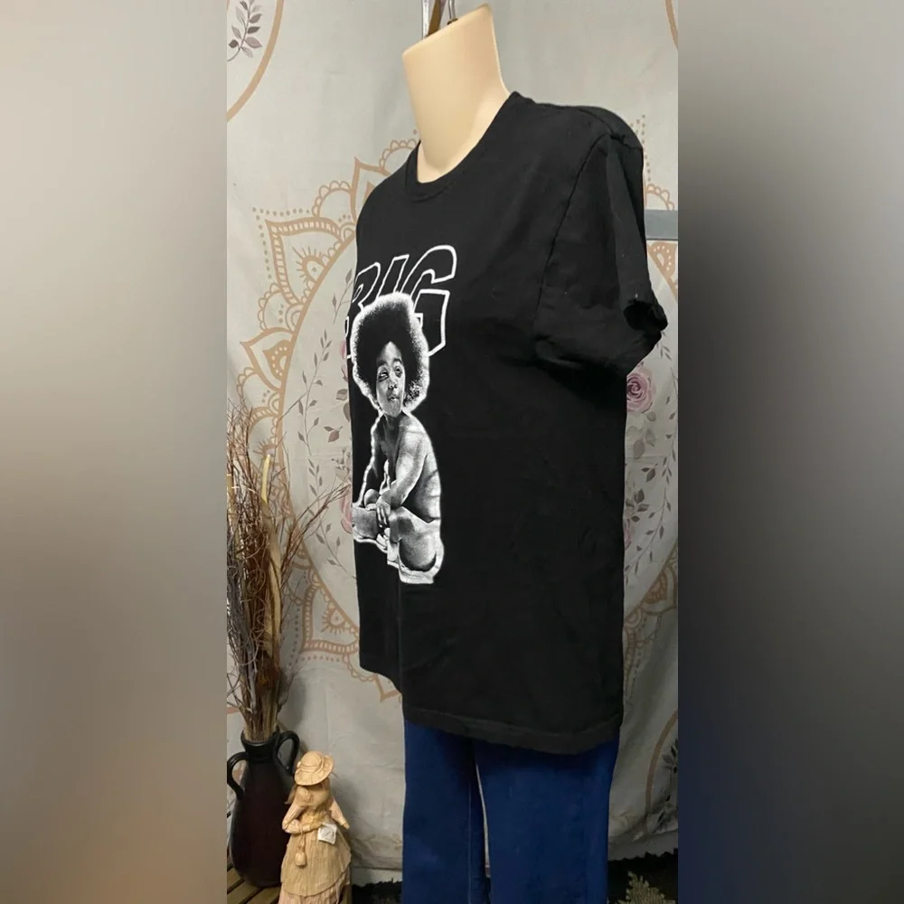 Like new Notorious B.I.G. Tshirt in Black 100% Cotton Size M